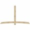 Ekena Millwork Bellingham Rough Sawn Timber Gable Bracket, Douglas Fir, 108"W x 68"H x 2"D x 6"F, 15/12 Pitch GBW108X68X0206BEL00RDF - alternate 1